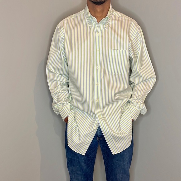 BROOKS BROTHERS COUNTRY CLUB BUTTON DOWN SHIRT - Picture 5 of 12